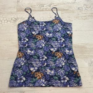 Nollie Cottagecore Floral Print Tank Top